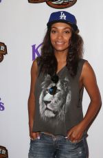 LYNDIE GREENWOOD at Ghost Rider Rides Again Event at Knotts Berry Farm in Buena Park 06/04/2016