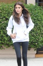 MADISON BEER Oit and About in Los Angeles 06/14/2016