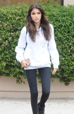 MADISON BEER Oit and About in Los Angeles 06/14/2016