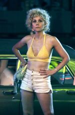 MAGGIE GYLLENHAAL on the Set of 