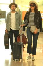 MANDY MOORE at Airport in Barcelona 06/16/2016