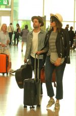 MANDY MOORE at Airport in Barcelona 06/16/2016