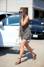 MARIA SHARAPOVA in Short Dress at Il Pastaio in Beverly Hills 06/22/2016