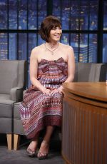 MARY ELIZABETH WINSTEAD at Late Night with Seth Meyer in New York 06/10/2016