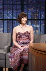 MARY ELIZABETH WINSTEAD at Late Night with Seth Meyer in New York 06/10/2016