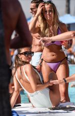MEGAN MCKENNA in Swimsuit at Towie Poolparty in Marbella 05/29/2016