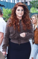 MEGHAN TRAINOR Arrives at Her Hotel in New York 06/22/2016