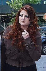 MEGHAN TRAINOR Arrives at Her Hotel in New York 06/22/2016