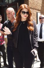 MEGHAN TRAINOR Leaves Her Hotel in New York 06/26/2016