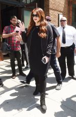 MEGHAN TRAINOR Leaves Her Hotel in New York 06/26/2016