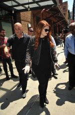 MEGHAN TRAINOR Leaves Her Hotel in New York 06/26/2016