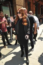 MEGHAN TRAINOR Leaves Her Hotel in New York 06/26/2016