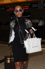 MELANIE BROWN at LAX Airport in Los Angeles 06/16/2016