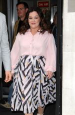 MELISSA MCCARTHY at BBC Studio in London 06/17/2016