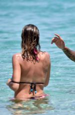 MELISSA SATTA in Bikini at a Beach in Porto Cervo  06/25/2016