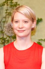 MIA WASIKOWSKA at Alice Through the Looking Glass Press Conference in Tokyo 06/20/2016