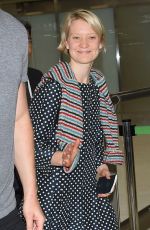 MIA WASIKOWSKA at Narita International Airport in Tokyo 06/19/16