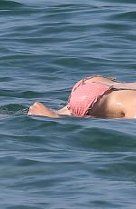 MICHELLE HUNZIKER in Bikini at a Beach in Forte Del Marmi 06/24/2016