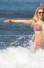 MICHELLE HUNZIKER in Bikini on Vacation in Forte Dei Marni 06/26/2016