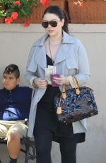 MICHELLE TRACHTENBERG Out for Lunch at Il Pastaio in Beverly Hills 06/08/2016