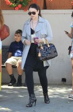 MICHELLE TRACHTENBERG Out for Lunch at Il Pastaio in Beverly Hills 06/08/2016