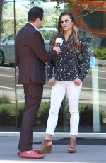 MIESHA TATE at Boa Restaurant in West Hollywood 06/21/2016