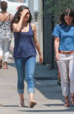 MILA KUNIS Out and About in Los Angeles 06/21/2016