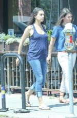 MILA KUNIS Out and About in Los Angeles 06/21/2016