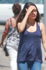 MILA KUNIS Out and About in Los Angeles 06/21/2016
