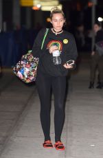MILEY CYRUS at JFK AIRPORT in New York 06/11/2016