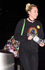 MILEY CYRUS at JFK AIRPORT in New York 06/11/2016