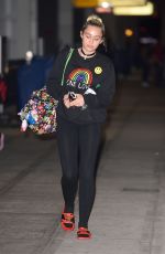 MILEY CYRUS at JFK AIRPORT in New York 06/11/2016
