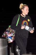 MILEY CYRUS at JFK AIRPORT in New York 06/11/2016