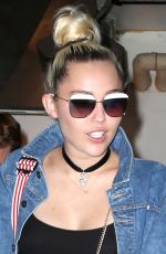 MILEY CYRUS Out and About in New York 06/14/2016