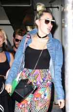 MILEY CYRUS Out and About in New York 06/14/2016