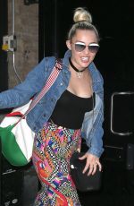 MILEY CYRUS Out and About in New York 06/14/2016