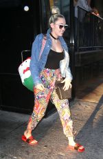 MILEY CYRUS Out and About in New York 06/14/2016