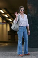 MILLA JOVOVICH at Borchardt Restaurant in Berlin 06/27/2016