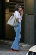 MILLA JOVOVICH at Borchardt Restaurant in Berlin 06/27/2016