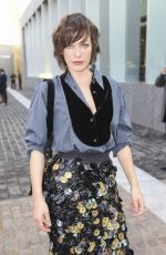 MILLA JOVOVICH at Prada Dinner and Presentation in Milan 06/19/2016