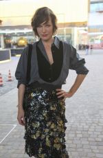 MILLA JOVOVICH at Prada Dinner and Presentation in Milan 06/19/2016