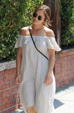 MINKA KELLY Out for a Walk in Los Angeles 06/26/2016