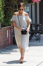 MINKA KELLY Out for a Walk in Los Angeles 06/26/2016