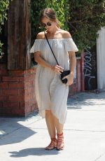 MINKA KELLY Out for a Walk in Los Angeles 06/26/2016