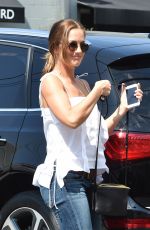 MINKA KELLY Out Shopping in Los Angeles 06/27/2016