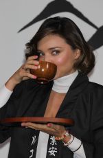 MIRANDA KERR Promotes Marukome