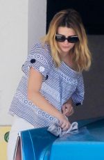 MISCHA BARTON Out and Aboot in Beverly Hills 06/24/2016