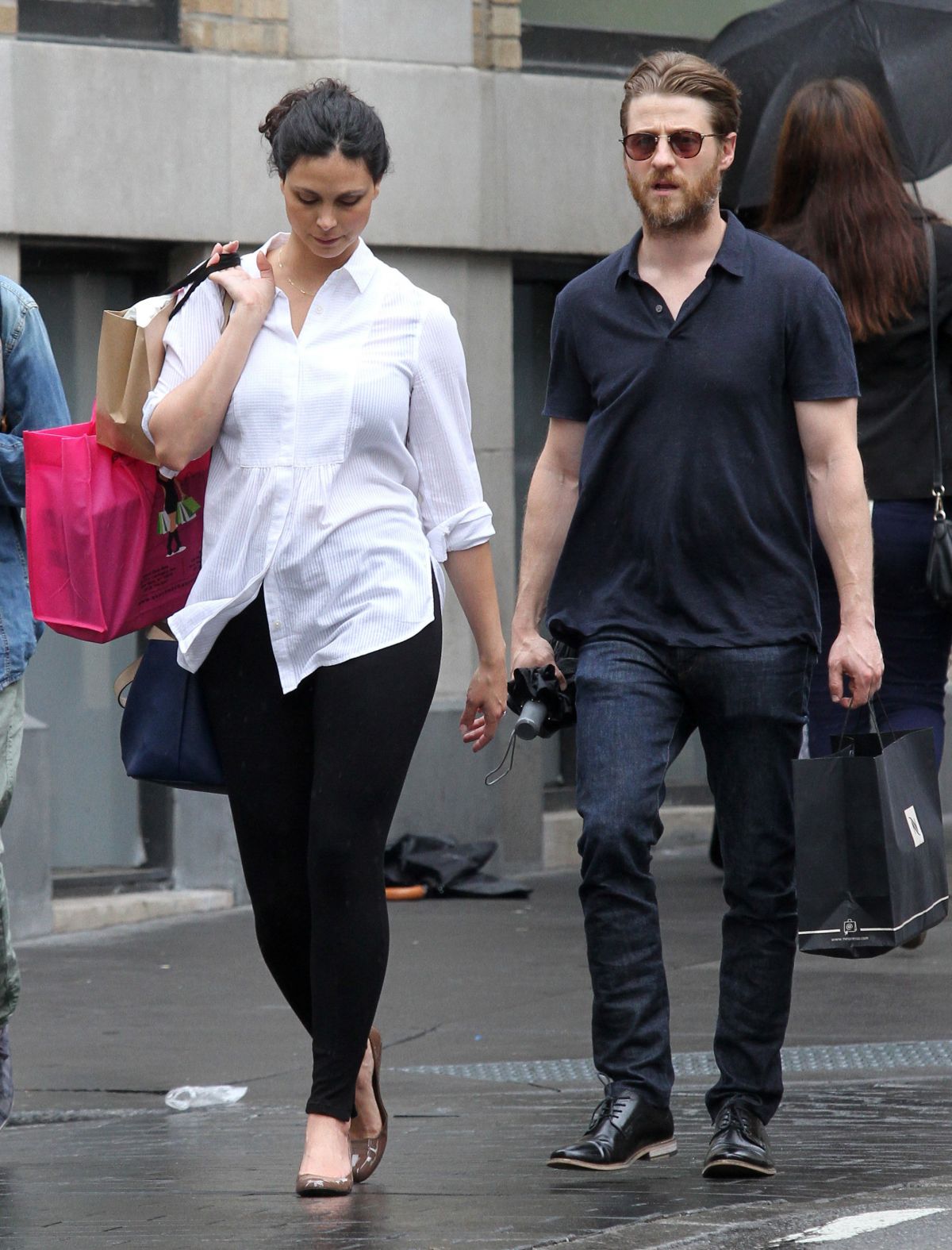 MORENA BACCARIN and Ben McKenzie Out in New York 06/03/2016 – HawtCelebs