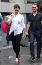 MORENA BACCARIN and Ben McKenzie Out in New York 06/03/2016