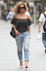 MYLEENE KLASS Arrives at Global Radio Studios in London 06/21/2016